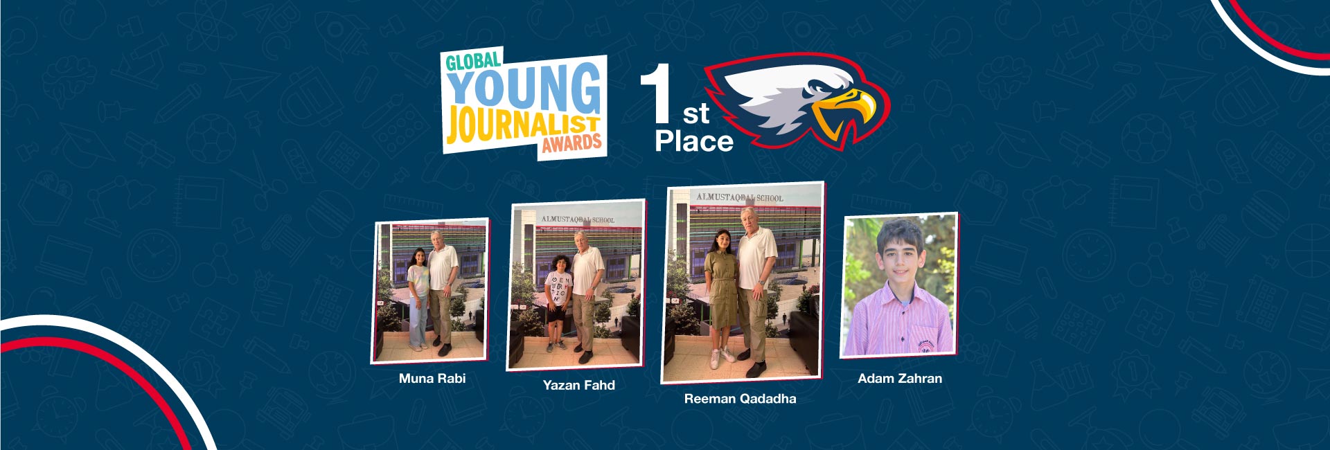 1st Place in The Young Global Journalist Competition